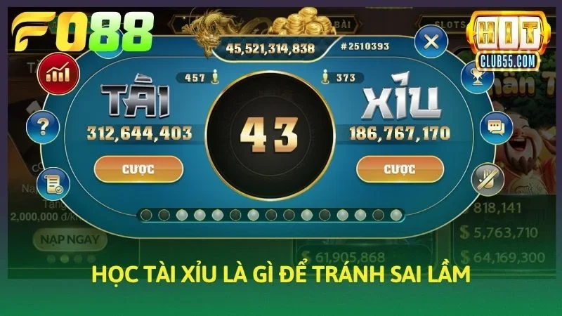 Học tài xỉu là gì để tránh sai lầm